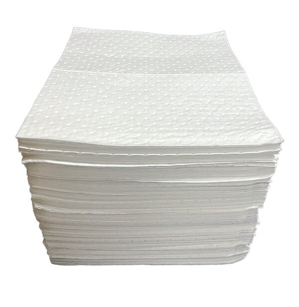 VECOLARD 3mm 100枚入 VF013H オイル吸着マット　工業用　吸収シート　400 x 500mm 3mm...