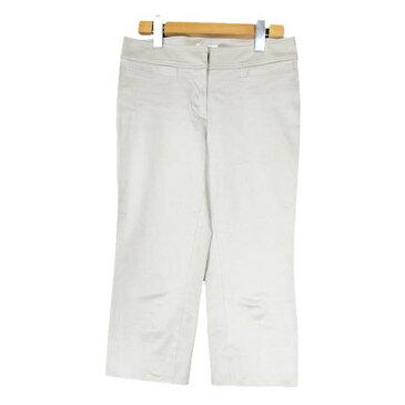 【中古】ナチュラルビューティーベーシック NATURAL BEAUTY BASIC サブリナパンツ スラックス サイドスリット S グレージュ/11 レディース 【ベクトル 古着】 190929 ベクトル　マークスラッシュ