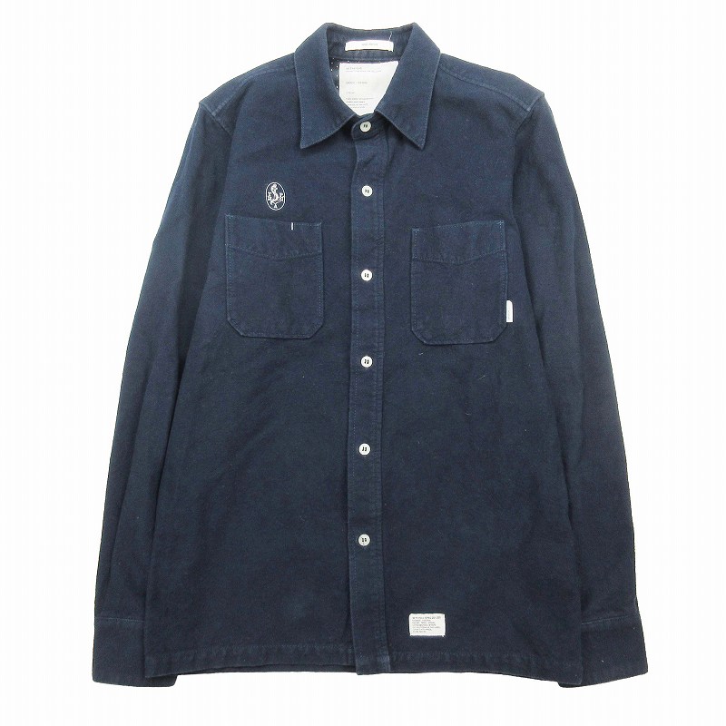 š10AW ֥륿åץ WTAPS DECK L/S SHIRTS.WORK.CTN.FLANNEL ǥå ͥ륷 Ĺµ եͥ  ɽ åȥ ȥåץ RISE ABOVE  ͥӡ 102LTDT-SHM04  ڥ٥ȥ  240306