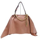 【中古】美品 CO|TE コート FOULARD BAG フラール バッグ 2WAY レザー ショルダーバッグ ハンドバッグ レイヤード 変形 ゴールド金具 鞄 ベージュ レディース /♪5 【ベクトル 古着】 240612(4)