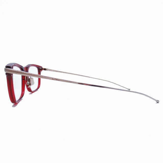 【中古】美品 ミスタージェントルマン × ウェイ MR.GENTLEMAN × wei Wave 伊達めがね 眼鏡 サングラス アイウェア 赤縁 レッド ゴールド/レディース 【ベクトル 古着】 241015