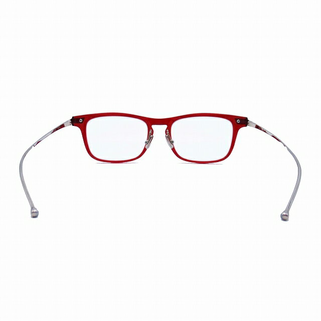 【中古】美品 ミスタージェントルマン × ウェイ MR.GENTLEMAN × wei Wave 伊達めがね 眼鏡 サングラス アイウェア 赤縁 レッド ゴールド/レディース 【ベクトル 古着】 241015