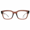 【中古】美品 レイバン RAY BAN RB7217F CHAD チャド 眼鏡 メガネ スクエア レクタングル クリアレンズ セルフレーム ロゴ プリント 伊達メガネ アイウェア 54□22-145 ☆J50 メンズ レディース 【ベクトル 古着】 241214(4)