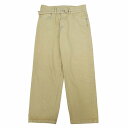 【中古】24AW アクネ ストゥディオズ Acne Studios 1991 Toj U Indigo Sand デニム パンツ ウォッシュ ルーズフィット ストレート ベルテッド ボタンフライ ジーンズ 5ポケット ロゴ レザーパッチ ジーパン Gパン ボトムス W31/L30 【ベクトル 古着】 250129(4)