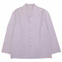 【中古】極美品 23SS オムプリッセイッセイミヤケ HOMME PLISSE ISSEY MIYAKE シャツ ジャケット カットソー トップス 長袖 開襟 オープンカラー ポリエステル HP31FJ014 サイズ2 ピンク ベビーパープル メンズ/■U29 【ベクトル 古着】 250327