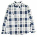 【中古】美品 23aw ビズビム VISVIM LUMBER L/S (N.D.) DK.INDIGO ランバー ロングスリーブ ナチュラルダイ チェック 総柄...