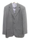 ジェイプレス J.PRESS スーツ ジャケット パンツ セットアップ 背抜き グレー ストライプ メンズ/a75 メンズ 【中古】【ベクトル 古着】 180711 ベクトル マークスラッシュ