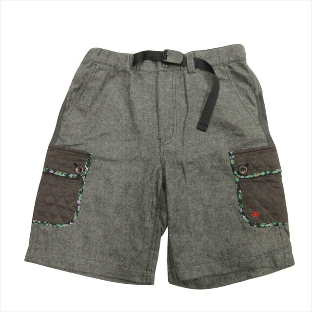 【中古】フォックスファイヤー Foxfire クライミング ハーフ ショート パンツ イージー カーゴ アウトドア M グレー レディース♪11 【ベクトル 古着】 240903
