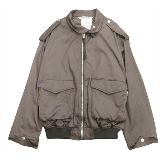 【中古】未使用品 24ss アクネ ストゥディオズ Acne Studios サテン ボンバー ジャケット SATIN BOMBER JACKET ブルゾン フライト ミリタリー 44 グレー メンズ 【ベクトル 古着】 250508 【中古】未使用品 24ss アクネ ストゥディオズ Acne Studios サテン ボンバー ジャケット SATIN BOMBER JACKET ブルゾン フライト ミリタリー 44 グレー メンズ 【ベクトル 古着】 250508
