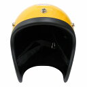 【中古】未使用品 オーシャンビートル OCEAN BEETLE L.A.C ヘルメット バイク 装飾用 サイズL 黄 イエロー メンズ レディース ユニセックス...