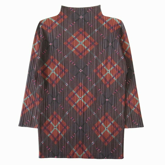 【極美品】 ISSEY MIYAKE イッセイミヤケ 襟付きプリーツカットソー 楽天市場】カットソー 七分袖(ブランドイッセイミヤケ