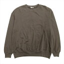 【中古】23aw オーラリー AURALEE スーパーハイゲージ スウェット プルオーバー SUPER HIGH GAUGE SWEAT P/O トレーナー シャツ カットソー A23AP03CU サイズ1 ダークブラウン チャコール系 レディース メンズ★7 【ベクトル 古着】 250805