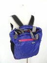 パタゴニア Patagonia ライトウェイトトラベルトート バッグ リュックサック バックパック ナイロン ブルー×パープル レディース 【中古】【ベクトル 古着】 170918 ベクトル マークスラッシュ