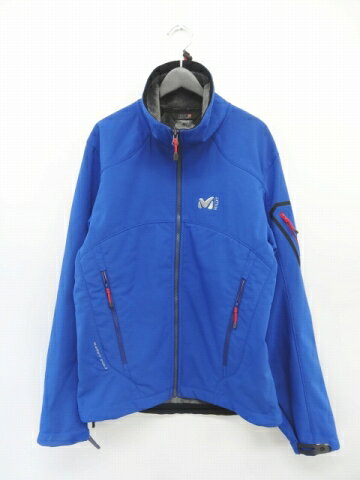 ミレー MILLET アウトドアウェア ナイロン×ボア ジャケット ブルゾン ELEMENT SHIELD BLAST JKT MIV4339 サイズL 青 ブルー メンズ 【中古】【ベクトル 古着】 171029 ベクトル　マークスラッシュ