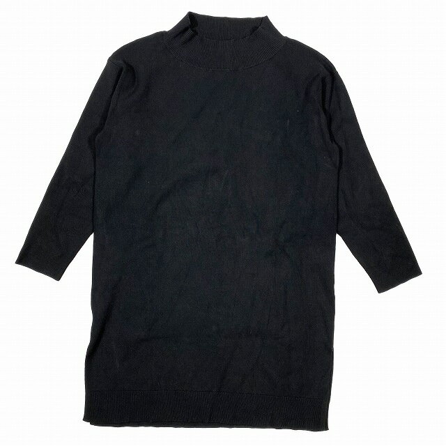 【中古】エミリアウィズ EmiriaWiz タートルネック スリット ニット プルオーバー トップス 長袖 黒 ブラック サイズF SP0111-GRY-F レディース 【ベクトル 古着】 231112(4)