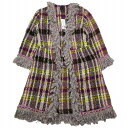 yÁzgpi 21AW AiXC ANNA SUI TECHNICOLOR TARTAN COAT cC[h tW R[g WPbg u] I[v O 4 }`J[ 721I50/6B11 fB[X yxNg Òz 231208