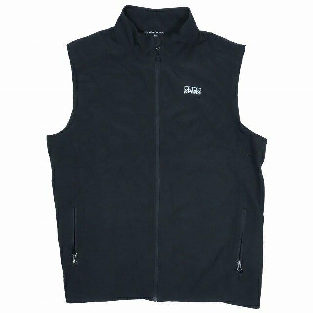 【中古】Port Authority ポートオーソリティ コアソフト シェルベスト トップス j325 ジップアップ 黒 ブラック サイズ2XL メンズ 【ベクトル 古着】 240109