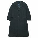 【中古】アルマーニ コレツィオーニ ARMANI COLLEZIONI チェスターコート シングル ロング ウール ジャケット アウター/3YBA1 メンズ 【ベクトル 古着】 240212