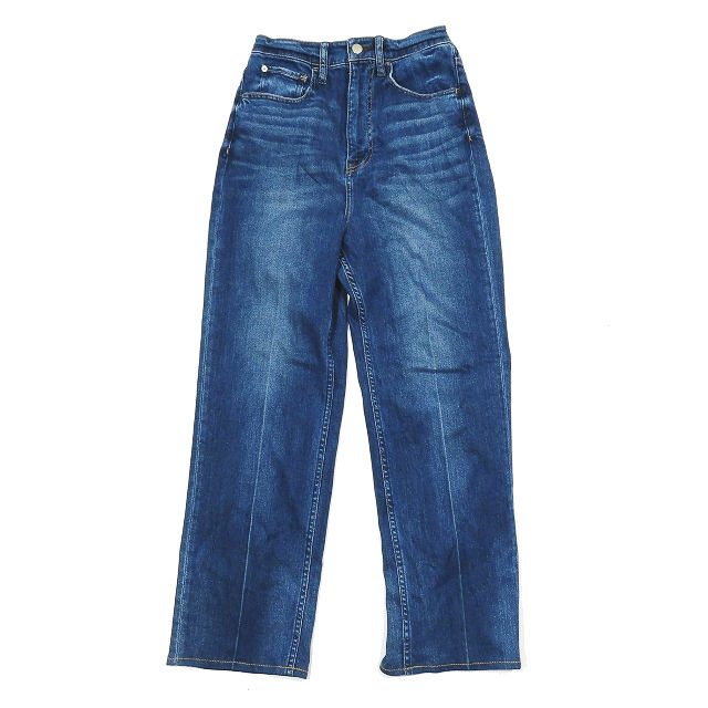 【中古】美品 Sonny Label Healthy DENIM Nuts テーパードパンツ デニム ジーンズ ウォッシュ加工 インディゴ 23 レディース 【ベクトル