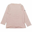 【中古】美品 セントジェームス SAINT JAMES ウェッソン OUESSANT ソリッド SOLID バスクシャツ Tシャツ ボートネック 長袖 カットソー 4 無地 ピンク/3 レディース 【ベクトル 古着】 240420