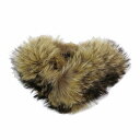 【中古】美品 ノーブランド ティペット リアルファー マフラー ショール 毛皮 ブラウン系 MIXカラー/3 レディース 【ベクトル 古着】 241017