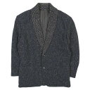 【中古】80s イッセイミヤケメン Vintage ISSEY MIYAKE MEN 筆タグ ショールカラー ウール ニット カーディガン ジャケット 80年代...