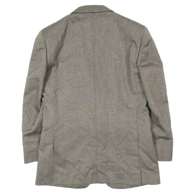 【中古】ニナリッチ NINA RICCI バーズアイ スーツ セットアップ テーラード ジャケット 2B ブレザー 背抜き スラックス パンツ 紳士 ビジネス サイズA4 グレー メンズ YBA11 【ベクトル 古着】 250123