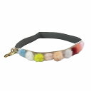 【中古】フェンディ FENDI ストラップ ユー STRAP YOU バッグ用ショルダーストラップ マルチカラー ファー ポンポン/3JBA4 レディース 【ベクトル 古着】 250415