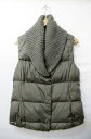 ラルフローレン RALPH LAUREN ショールカラー ダウンベストSグレー ブランド古着ベクトル 中古 171209 0035