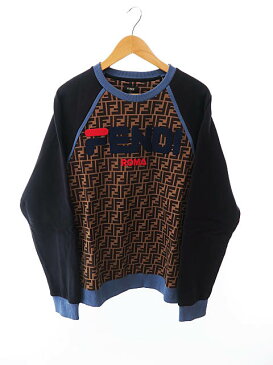 【中古】フェンディ FENDI × フィラ FILA MANIA マニア スウェット トレーナー M マルチカラー ブランド古着ベクトル 中古☆AA★190330 0300 メンズ