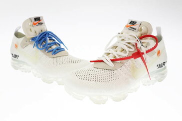 【中古】ナイキ NIKE ×OFF-WHITE オフホワイト THE 10 AIR VAPORMAX AA3831-100 エア ヴェイパーマックス 27 白 ホワイト ブランド古着ベクトル 中古▲■☆AA★200426 0300 メンズ