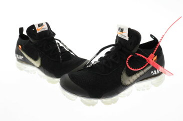 【中古】ナイキ NIKE OFF WHITE オフホワイト THE 10 AIR VAPORMAX FK エアヴェイパーマックス AA3831-002 27 黒 ブラック ブランド古着ベクトル 中古▲■☆AA★200503 0280 メンズ