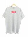 yÁzVv[ SUPREME Friends And Family PROMO Box Logo Tee Red on Gray tYAht@~[ v {bNX S vg TVc  L DF O[ uhÒxNg  AA 220904/109 Y