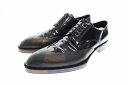 【中古】プラダ PRADA 12AW ラバーソール ダービーシューズ レザーシューズ カモフラ 2EE172 9 ブラック ブランド古着ベクトル 中古▲■ 231021 メンズ