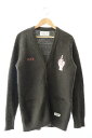 yÁzR}A WACKO MARIA MOHAIR CARDIGAN TYPE-4 FUCK S hJ wA jbg J[fBK 18FW-WMK-KN22 M J[L uhÒxNg Á240227 Y