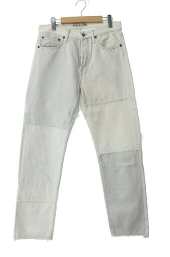 【中古】アクネ ストゥディオズ Acne Studios 立体裁断 ダメージ 加工 デニム パンツ ジーンズ 30/32 灰 白 グレー ホワイト ブランド古着ベクトル 中古 240727 メンズ 【中古】アクネ ストゥディオズ Acne Studios 立体裁断 ダメージ 加工 デニム パンツ ジーンズ 30/32 灰 白 グレー ホワイト ブランド古着ベクトル 中古 240727 メンズ
