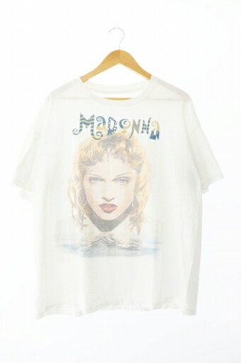 【中古】ヴィンテージ VINTAGE 90s 1993 MADONNA THE GIRLIE SHOW TOUR BACK STAGE PASS マドンナ ザ ガーリー ショウ ツアー バックステージパス Tシャツ 半袖 白 ホワイト ブランド古着ベクトル 中古 240618 メンズ 【中古】ヴィンテージ VINTAGE 90s 1993 MADONNA THE GIRLIE SHOW TOUR BACK STAGE PASS マドンナ ザ ガーリー ショウ ツアー バックステージパス Tシャツ 半袖 白 ホワイト ブランド古着ベクトル 中古 240618 メンズ