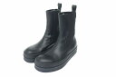 【中古】リックオウエンス Rick Owens MEGA BUMPER BEATLE BLACK/BLACK メガ バンパー ビートル ブーツ RU02D6858 42 黒 ブランド古着ベクトル 中古☆AA★▲■241116 メンズ