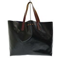 【中古】マルニ MARNI PVC バイカラー ショッピング トート バッグ 黒 青 ブラック ブルー ブランド古着ベクトル 中古☆AA★●▲■250105 メ...