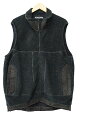 【中古】AUBERGE オーベルジュ 22AW BIBURY バイブリー ツイード フリース ベスト 42 緑 グリーン ブランド古着ベクトル 中古241229...