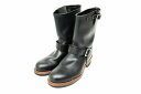 【中古】レッドウィング REDWING 2268 Engineer Boots エンジニア ブーツ US9.5 ブラック ブランド古着ベクトル 中古▲■ 250601 メンズ