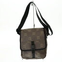 【中古】ステューシー STUSSY 90s OLD Monogram Shoulder Bag オールド モノグラム ショルダー バッグ 茶 ブラウン ブランド古着ベクトル 中古 ☆AA★●▲ 250301