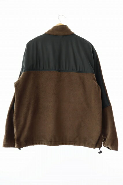 【中古】チャップス CHAPS 00s FLEECE JACKET フリース ジャケット L 茶 ブラウン ブランド古着ベクトル 中古 ● 250217