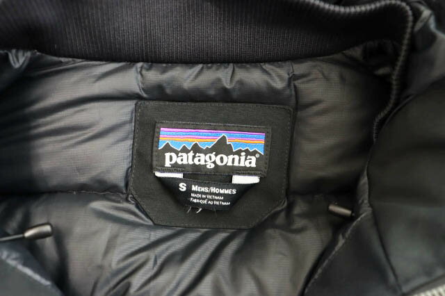 【中古】パタゴニア Patagonia 14AW THUNDER CLOUD PARKA サンダー クラウド ダウン ジャケット 28305FA14 S 黒 ブラック ブランド古着ベクトル 中古●250502 メンズ