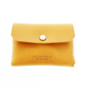 【中古】TAIGA TAKAHASHI タイガ タカハシ 23AW Lot.016 CARD CASE SMALL レザー カード ケース スモール キャメル ...