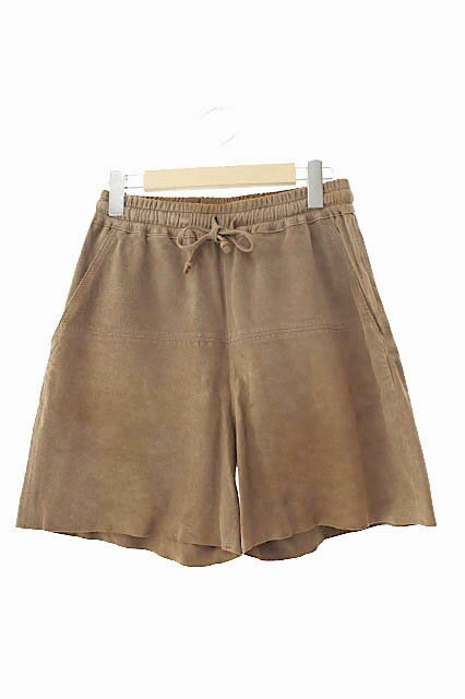 SEVEN BY SEVEN（セブンバイセブン）LEATHER DOUBLE KNEE SHORT