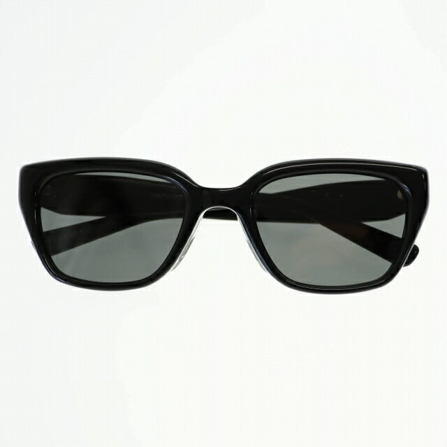 【中古】メゾンマルジェラ Maison Margiela ×Gentle Monster ジェントルモンスター MM109 01 ホワイトステッチ スクエアシェイプ サングラス 黒 ブラック ブランド古着ベクトル 中古 ☆AA★▲■ 250427のサムネイル