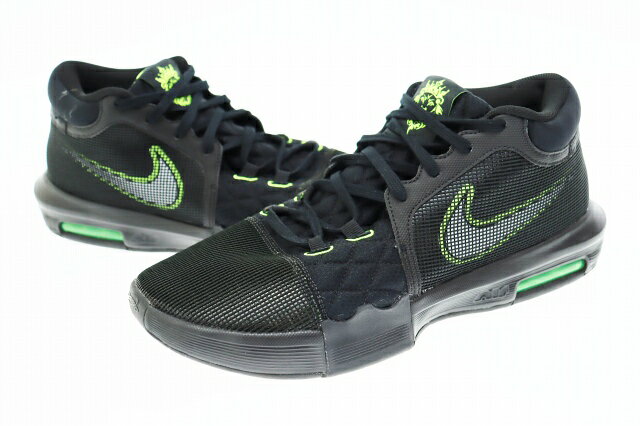 ナイキ NIKE LEBRON WITNESS 8 EP レブロン ウィットネス FB2237-002 30 ブラック ブランド古着ベクトル 中古●▲250413 メンズ