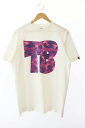 【中古】アベイシングエイプ A BATHING APE TERIYAKI BOYZ 限定 テリヤキボーイズ 半袖Tシャツ M 白 ホワイト ブランド古着ベクトル 中古 ☆AA★ 250518