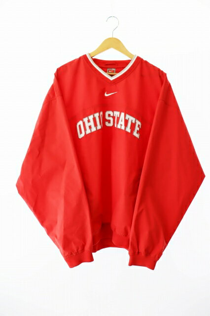【中古】ナイキ NIKE 90s OHIO STATE ヴィンテージ センター スウッシュ ロゴ ナ